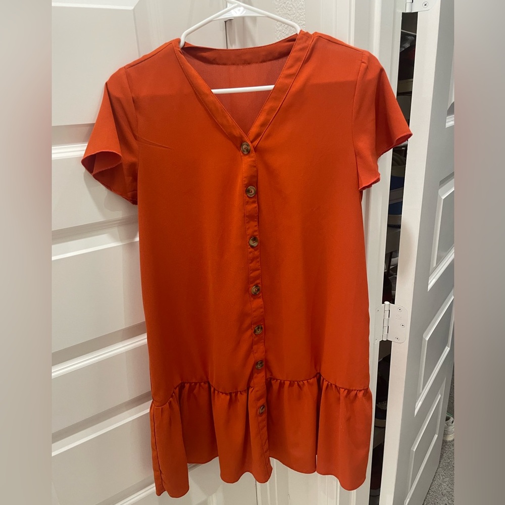 Fall colored dress
